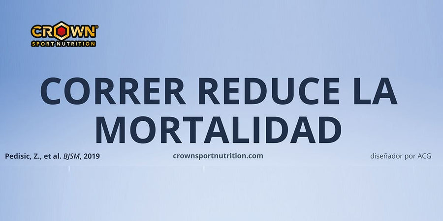 CORRER REDUCE LA MORTALIDAD