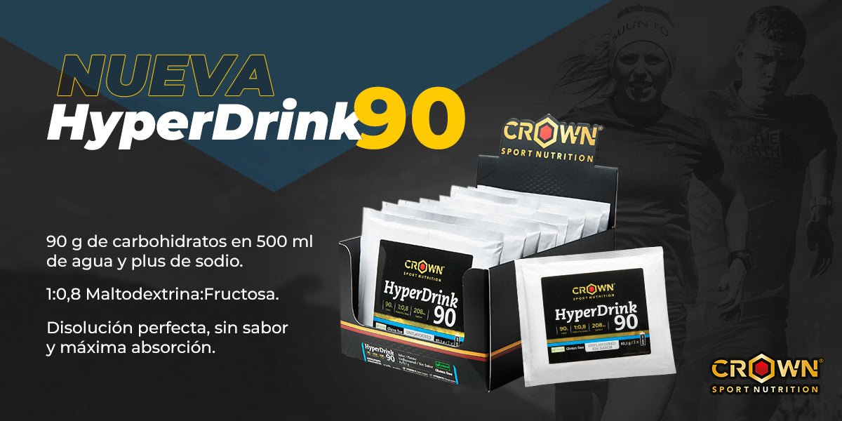 Neues HyperDrink 90, Getränk mit sehr hohem Kohlenhydratgehalt (90g/500ml)