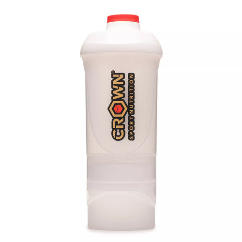Modularer Shaker 600 (600 ml · 3 Fächer · Tablettenfach mit 4 Unterteilungen) – Hauptproduktbild