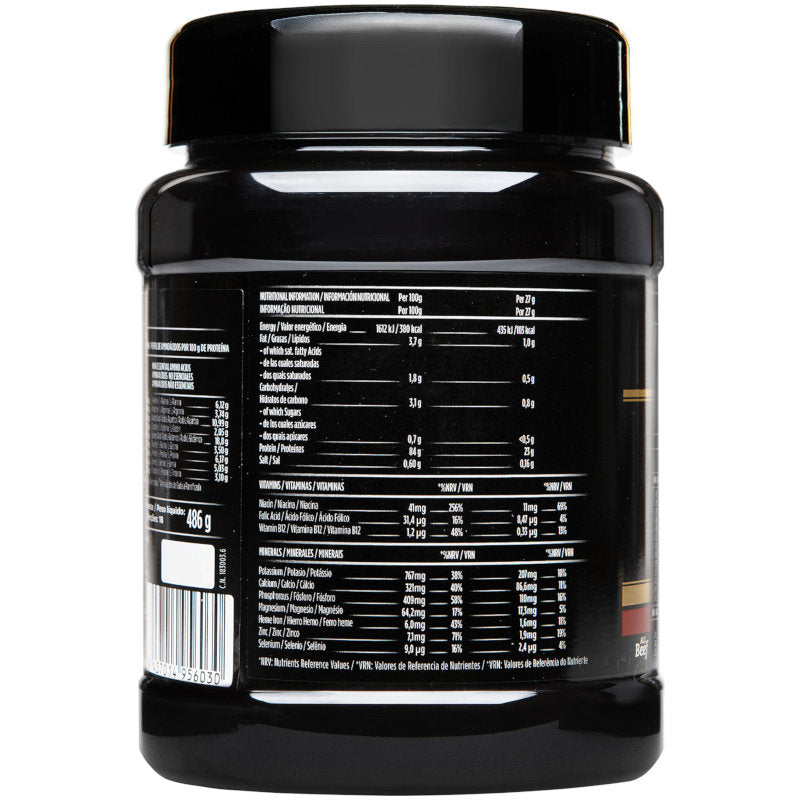 Beef & Whey ST (Vanille-Geschmack) - Dose mit 486 g (18 Portionen) – Produktbild 2