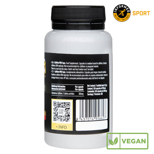 Koffeinkapseln (CAFFEINE PRO CAPS 100MG) – Produktbild 2