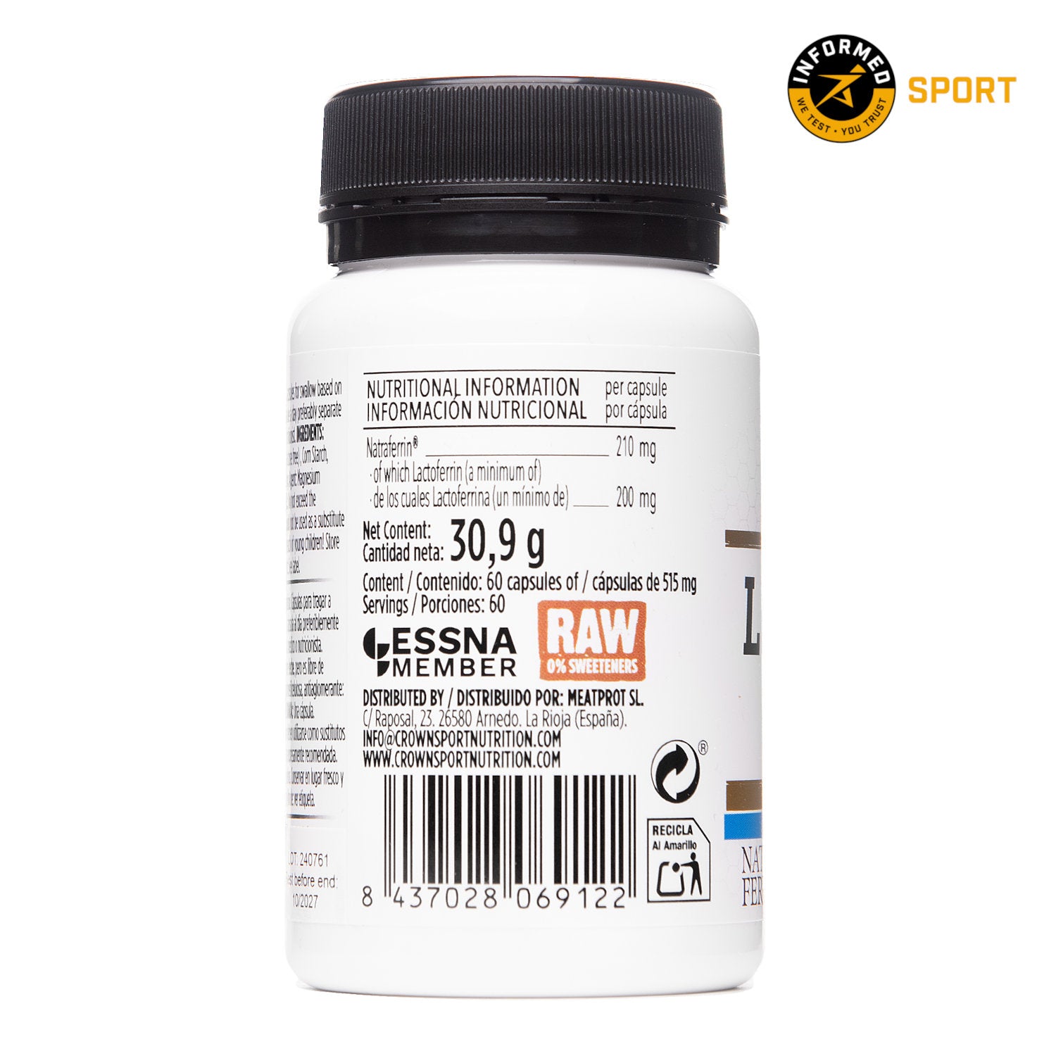 Lactoferrin 200 (Natraferrin®) – 60 Kapseln – Produktbild 8