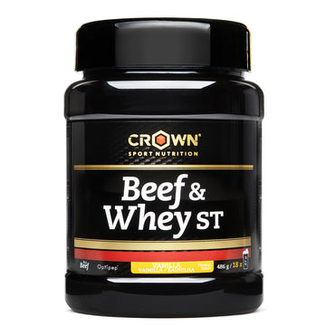 Beef & Whey ST (Vanille-Geschmack) - Dose mit 486 g (18 Portionen)