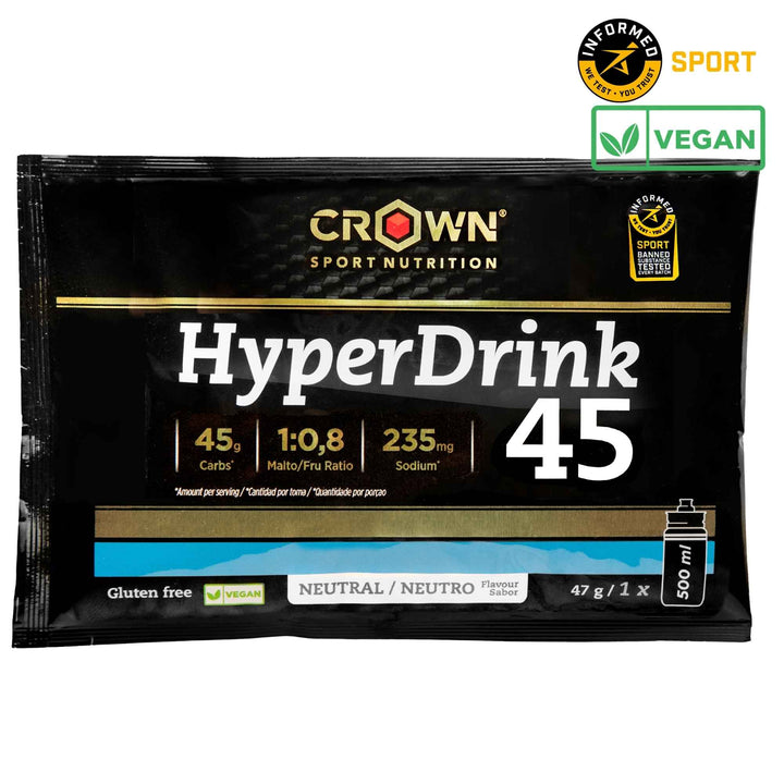 HyperDrink 45 (1:0,8), isotonisches Getränk mit hohem Kohlenhydratanteil